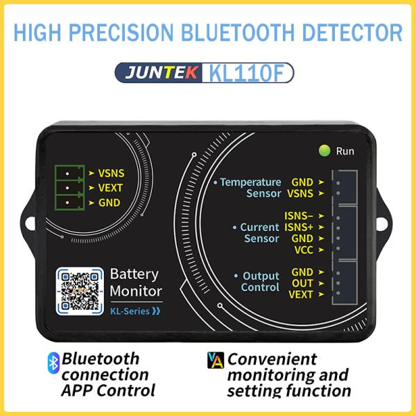 JUNTEK 배터리 용량 테스터 고정밀 블루투스 쿨롱 카운터 LCD 디스플레이 KL110F 추천