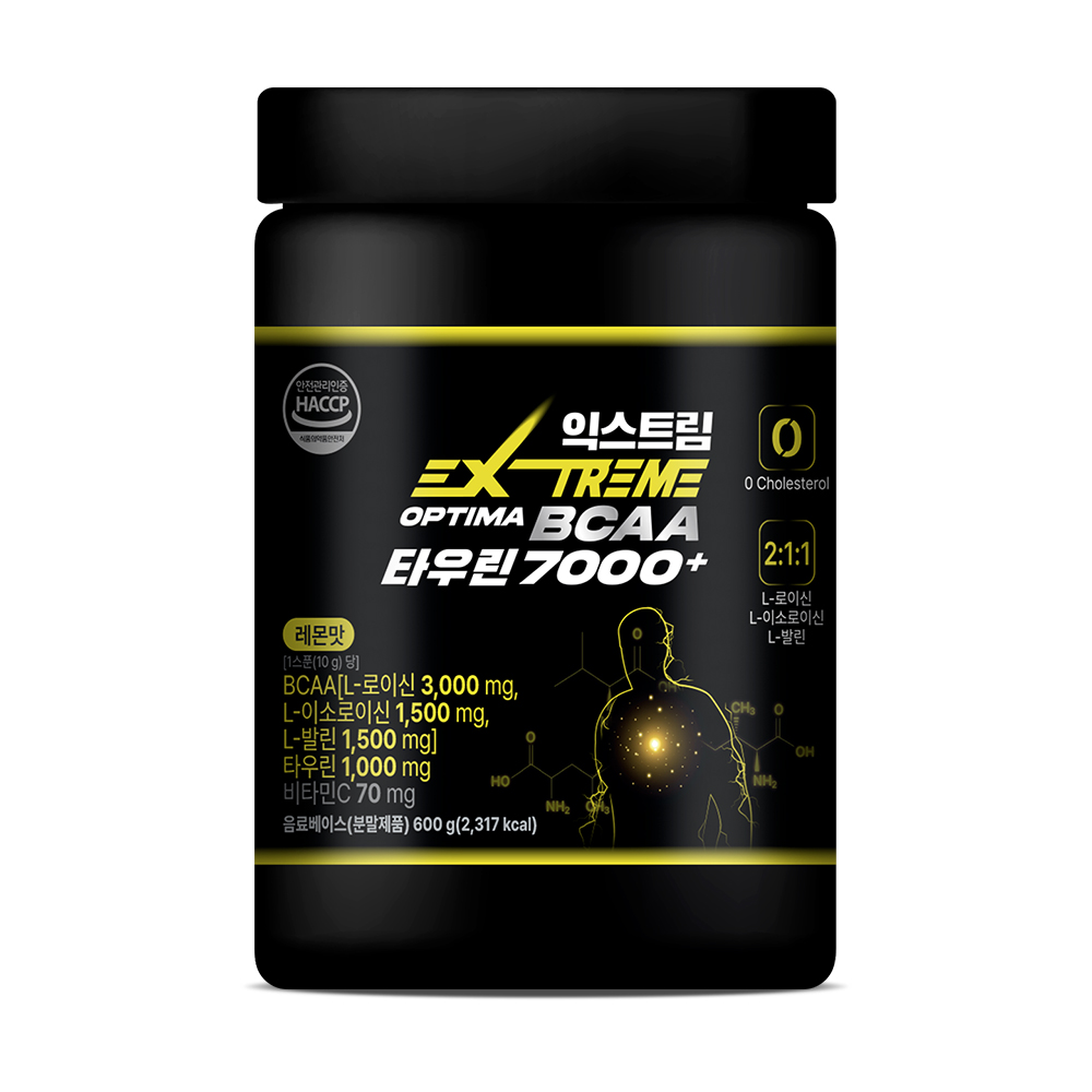 익스트림 OPTIMA BCAA 타우린 7000+, 600g, 1개 추천