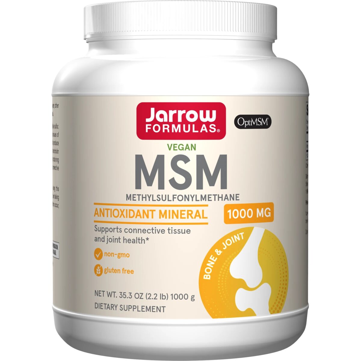 자로우 MSM 엠에스엠 OptiMSM 식이유황 파우더 분말 가루 1kg, 1kg, 1개 추천